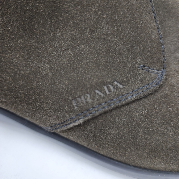 Prada Men's Brown Suede Chukka Boots Shoes Prada Size 9 US size 10 - Picture 5 of 8